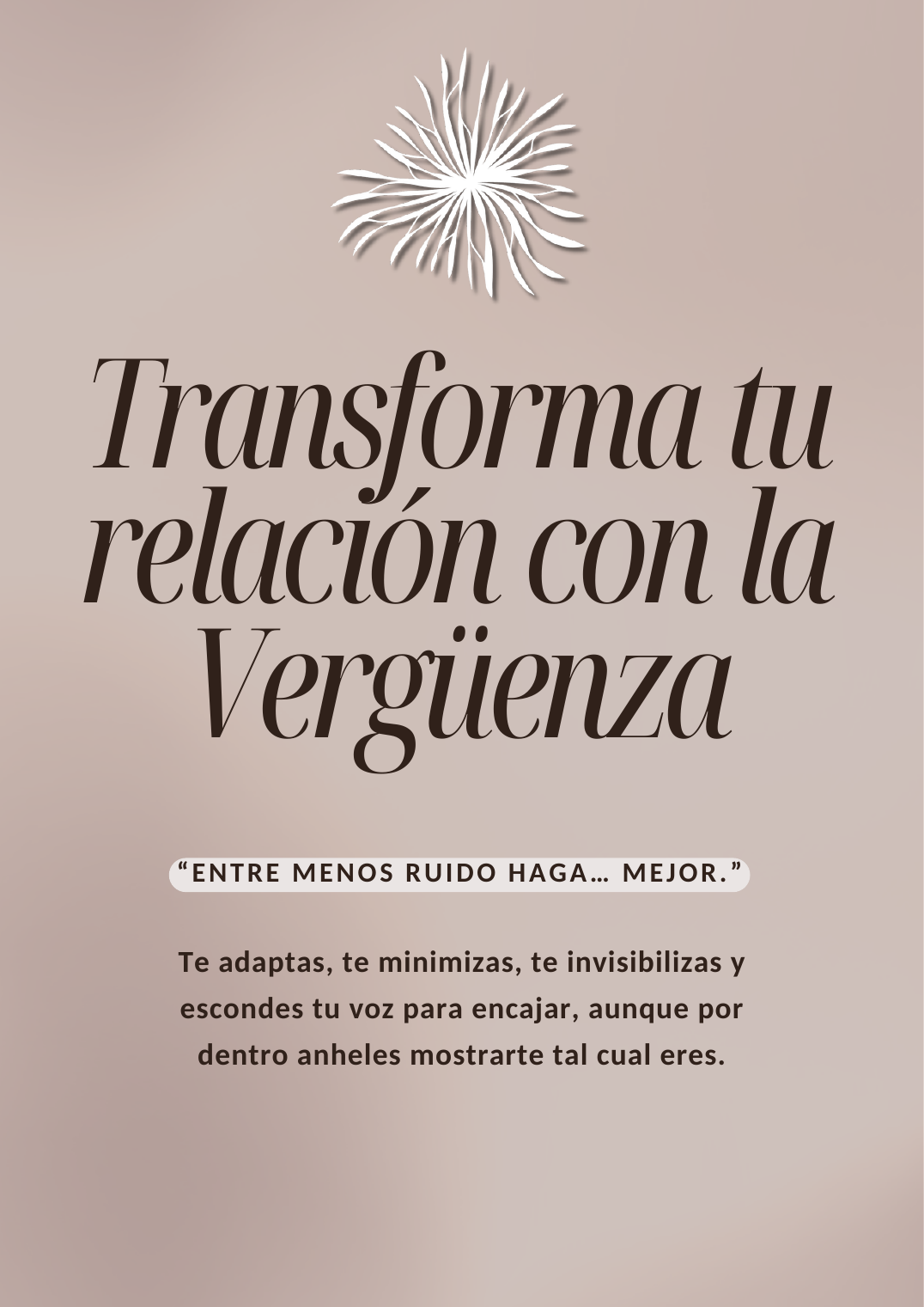 Portada del workbook Transforma tu relación con la vergüenza